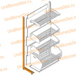 Торговый стеллаж для хлеба 1950*500*1000 3 полки - uralbiznesstroi.ru – Пермь