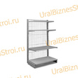 Торговый пристенный стеллаж сеткой 1950*400*1000 4 полки - uralbiznesstroi.ru – Пермь