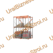 Стеллаж паллетный набивной (4000х3060х1800 мм), 2 линии, 2 яруса - uralbiznesstroi.ru – Пермь