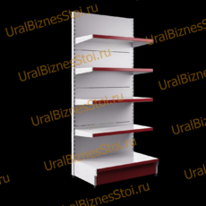Торговый пристенный стеллаж 2350*500*600 5 полок - uralbiznesstroi.ru – Пермь