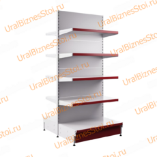 Торговые островные стеллажи - uralbiznesstroi.ru – Пермь