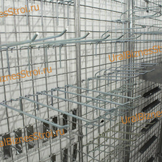 Торговые сетки/навеска на стенку/сетчатые модули - uralbiznesstroi.ru – Пермь