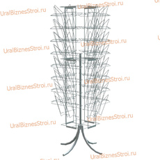 Стойка для газет 4-х сторонняя, 32 ячейки, формат А3 - uralbiznesstroi.ru – Пермь