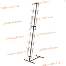 Стойка для прайс-листов одинарная, 8 ячеек, формат А4  - uralbiznesstroi.ru – Пермь