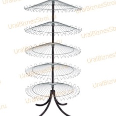 Стойка универсальная «Ромашка» 5 корзин - uralbiznesstroi.ru – Пермь