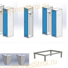 Металлическая мебель и шкафы - uralbiznesstroi.ru – Пермь