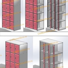 Шкафы сумочные разборные - uralbiznesstroi.ru – Пермь