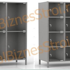  Шкаф сумочный разборный 300х500х1850 (ШхГхВ)  4-ячеечный S-0,7 мм - uralbiznesstroi.ru – Пермь