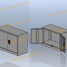 Антресоль для шкафа архивного 460*1000*400 2-дверный - uralbiznesstroi.ru – Пермь