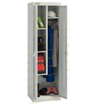 Шкаф хозяйственный 1850*800*500 двухсекционный - uralbiznesstroi.ru – Пермь