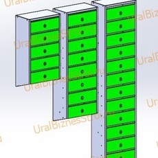 Ящики почтовые - uralbiznesstroi.ru – Пермь