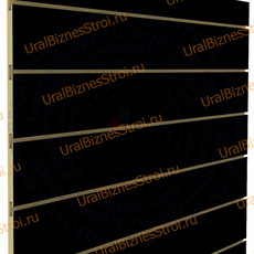 Экономпанель 1200*2400 черная (вертикально) - uralbiznesstroi.ru – Пермь