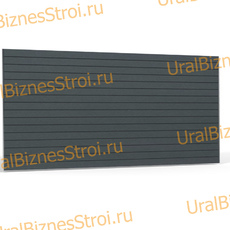 Экономпанель 2400*1200 графит (горизонтально) - uralbiznesstroi.ru – Пермь
