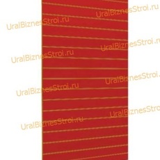 Экономпанель 1200*2400 красная (вертикально) - uralbiznesstroi.ru – Пермь