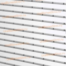 Экономпанель КРОССПАНЕЛЬ 1200*1200 ламинир. белая, 10мм (вертикально) - uralbiznesstroi.ru – Пермь