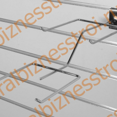 F 116 Вешалка для поясов и галстуков,300 мм, хром - uralbiznesstroi.ru – Пермь