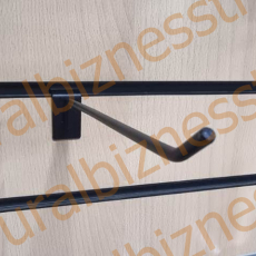 F 292 Крючок 200 мм чёрный (4мм) - uralbiznesstroi.ru – Пермь