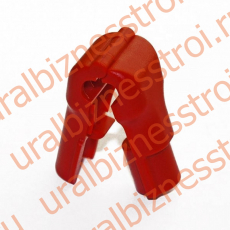 SO56-6 Противокражный замок пластиковый на крючок d=6мм,красный - uralbiznesstroi.ru – Пермь