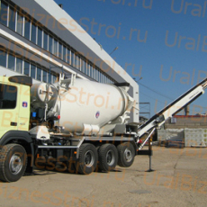 Аренда миксера с  транспортерной лентой подачи - uralbiznesstroi.ru – Пермь
