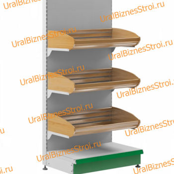Торговый стеллаж для хлеба 1950*500*1000 4 полки - uralbiznesstroi.ru – Пермь