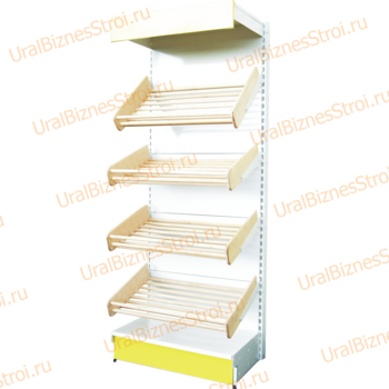 Торговый стеллаж для хлеба 2350*500*600 5 полок - uralbiznesstroi.ru – Пермь