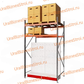 Стеллаж Cash & Carry 4000*2500*1000 - uralbiznesstroi.ru – Пермь