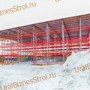 Строительство самонесущего склада 15000*25000*9000мм 4 ярусов - uralbiznesstroi.ru – Пермь
