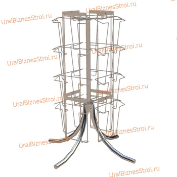 Стойка для прайс-листов настольная 4-х сторонняя, 8 ячеек, формат А4 - uralbiznesstroi.ru – Пермь