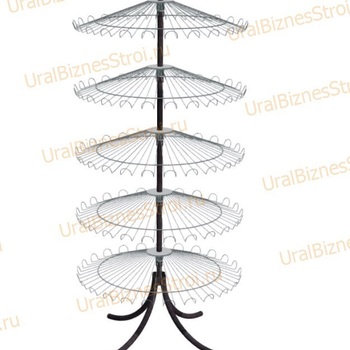 Стойка универсальная «Ромашка» 5 корзин - uralbiznesstroi.ru – Пермь