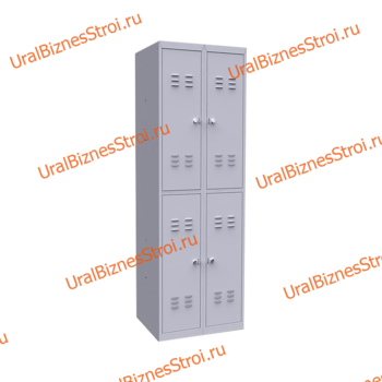 Шкаф гардеробный 4 секционный 4 двери 1850*500*700 S-0,5мм - uralbiznesstroi.ru – Пермь