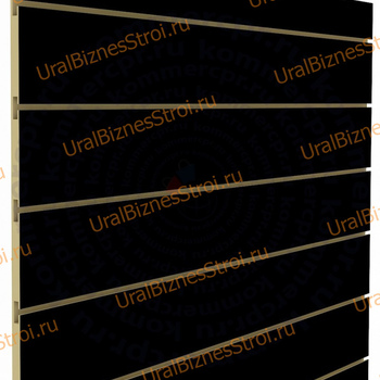 Экономпанель 1200*2400 черная (вертикально) - uralbiznesstroi.ru – Пермь