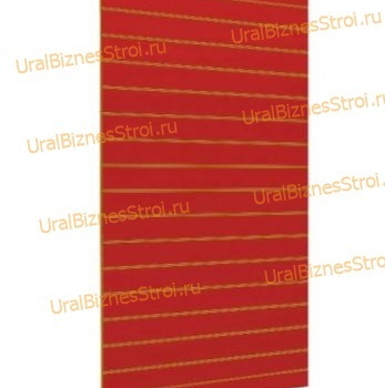 Экономпанель 1200*2400 красная (вертикально) - uralbiznesstroi.ru – Пермь