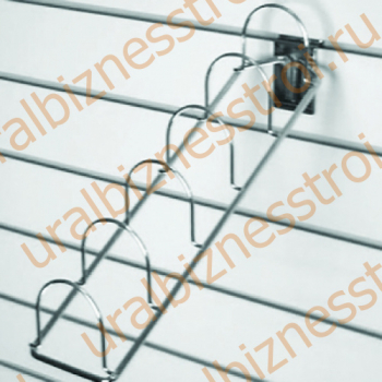 F 122 Вешало для сумок, хром - uralbiznesstroi.ru – Пермь