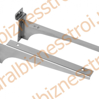 К 225 Кронштейн для полки L=250 мм, хром - uralbiznesstroi.ru – Пермь